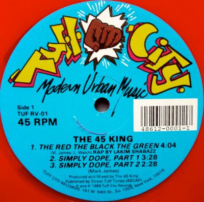 The 45 King – The Red The Black The Green EP (WEB) (1989) (320 kbps)