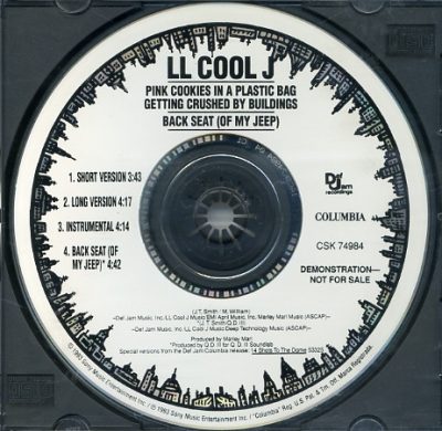 LL Cool J – Pink Cookies In A Plastic Bag Getting Crushed By Buildings (Promo CDS) (1993) (FLAC + 320 kbps)