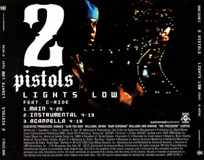 2 Pistols – Lights Low (Promo CDS) (2009) (FLAC + 320 kbps)