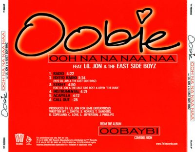 Oobie – Ooh Na Na Naa Naa (Promo CDS) (2003) (FLAC + 320 kbps)