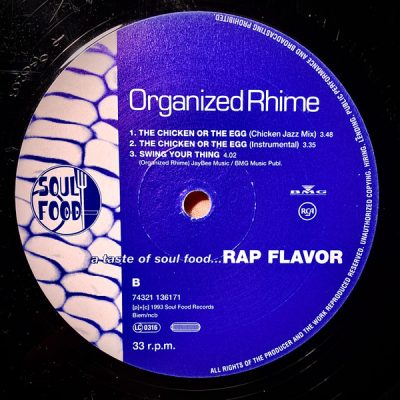 Organized Rhime – The Chicken Or The Egg (VLS) (1993) (FLAC + 320 kbps)